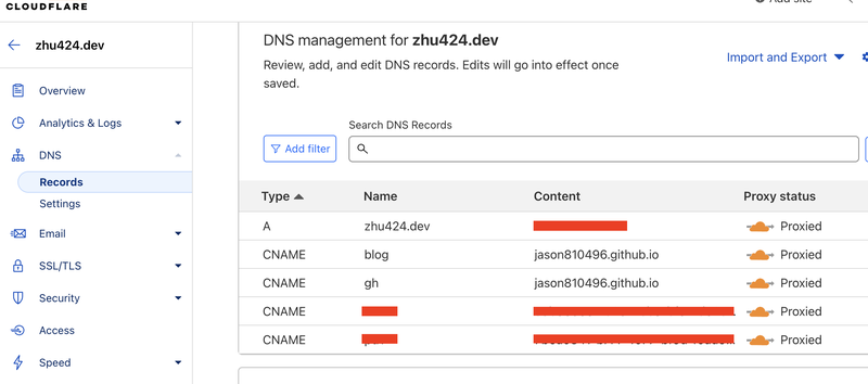 dns records