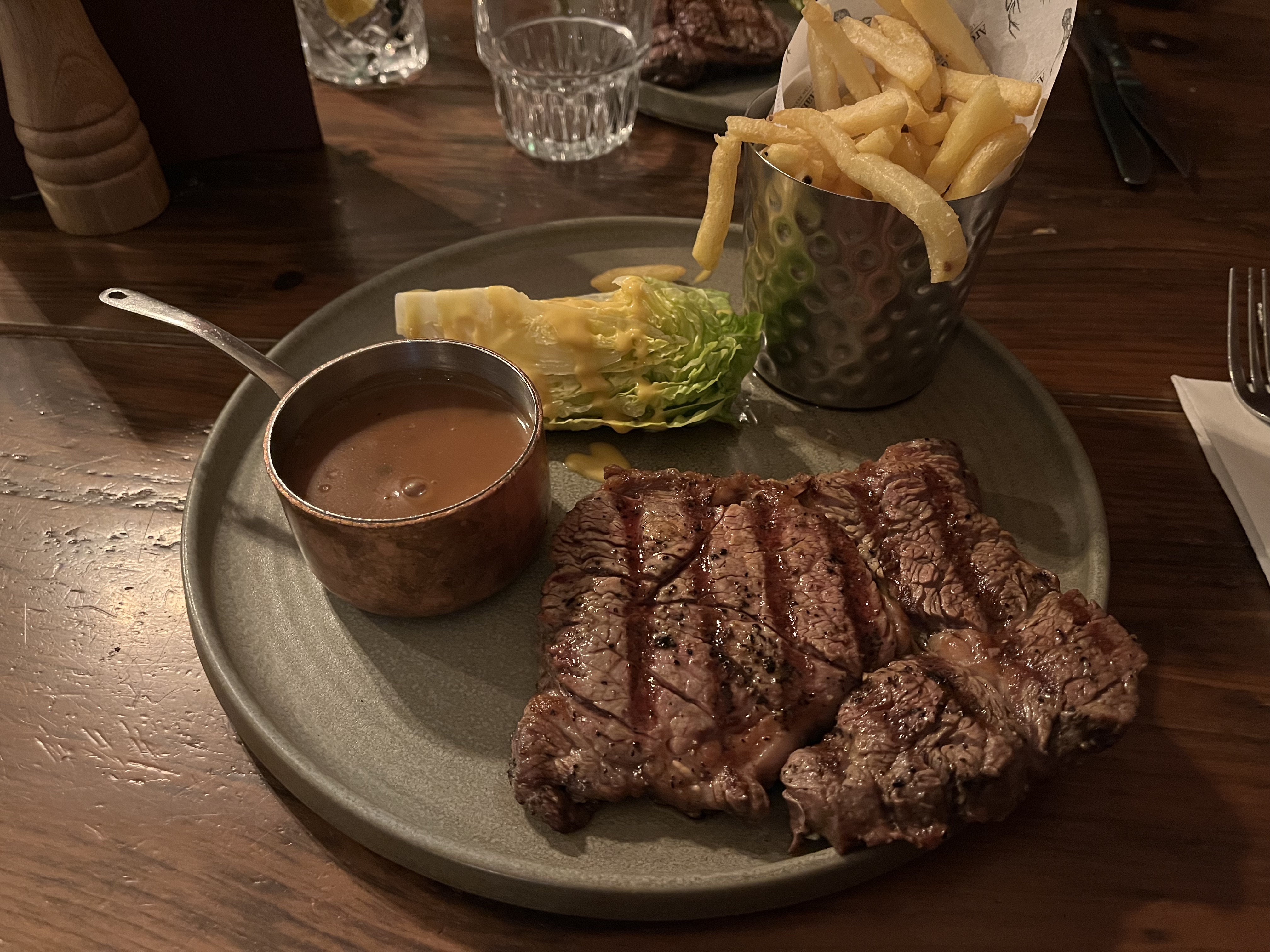 Steak and fries